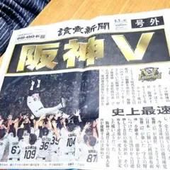 阪神タイガース 2025年優勝号外