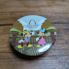 AULANI ミッキー ミニー 缶バッジ