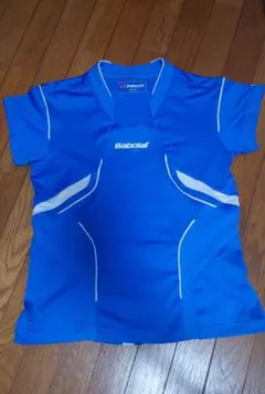 Babolat テニスウェア シャツ ブルー レディース