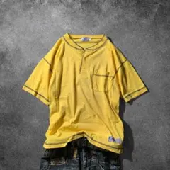 archive henleyneck pocket tee Y2K