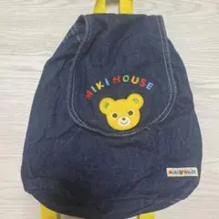MIKI HOUSE デニムバックパック