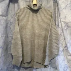 earth music＆ecology タートルネックニット 新品(タグ付き)