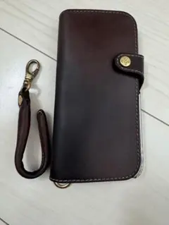 緊急★HUKURO iPhone15proケース ストラップ 2点 栃木レザー