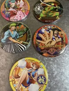 ONEPIECE ワノ国缶バッジセット 5個セット