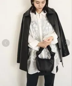 ぽ*ん様 CLANE EMBROIDERY LACE BOX SHIRTS ホワ - メルカリ