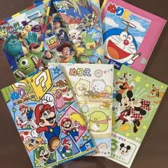 再値下げ　未使用品　ぬりえ　6冊セット　A5サイズ