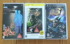 PSPのソフト3本セット