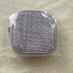 新品 ESTEE LAUDER ツイードポーチ ラベンダー