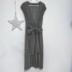 as know as グレンチェックワンピース　Fサイズ