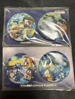 ポケモンセンター 百ポケ夜行 ちりめん風缶ばっじこれくしょん 缶