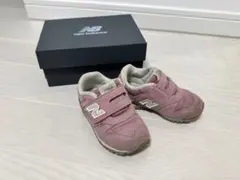 New Balance キッズ スニーカー ピンクのサムネイル