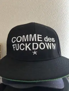 COMME des FUCKDOWN キャップ