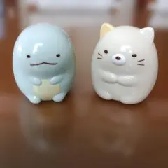 すみっコぐらし　トカゲとねこのマスコットセット