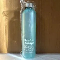 おさるのジョージ　タイムマーカー付きウォーターボトル1000ml 水筒　グリーン