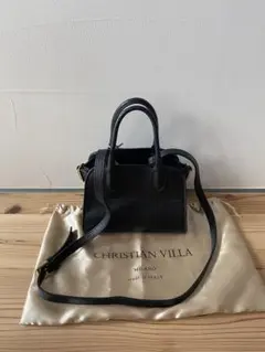 新品 CHRISTIAN VILLAクリスチャン ヴィラ ボストンBAG