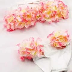 【新品送料無料！】ビキニ ★限定カラー★　花びら水着 ピンクイエロー