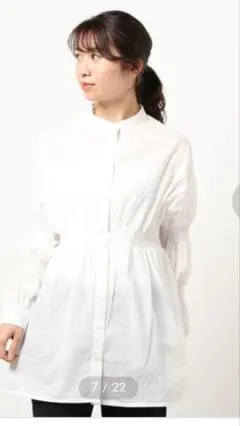 レトロガール　長袖チュニック　ブラウス