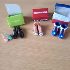 ミニチュア　ガチャガチャ　スニーカー　ローファー