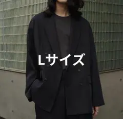 HIGH TWISTED GABA W JACKET ブラック Lのサムネイル