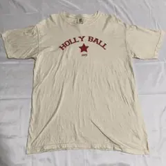コンフォートカラーズ Tシャツ L 白 HOLLY BALL 2019 古着のサムネイル