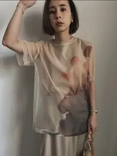 Ameri vintage SAYO NAGASE コラボTシャツのサムネイル