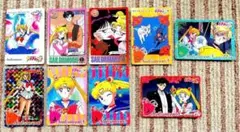 セーラームーンカード　月野うさぎ　キラカード有り　９枚セット