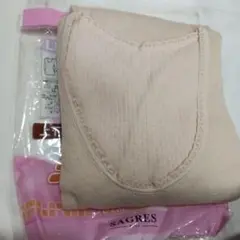 ご婦人/新品/毛混生地/保温性あり/長袖インナー/保温長袖シャツ/LLsize