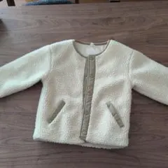 Lagom ボアジャケット Lサイズ クリーム色