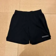 EGOZARU ブラック バスケットボールパンツ