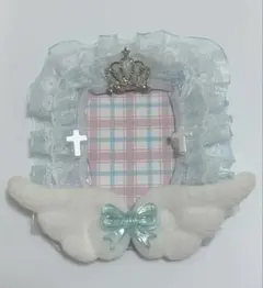 [おまけ付き] トレカケース　水色