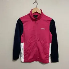 【L482】 adidas トラックジャケット サイズM ピンク