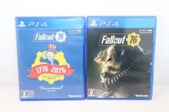 【PS4】ソフト 2点 フォールアウト76/トライセンテニアル エディション