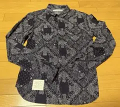 OF THE NIGHT STYLE ペイズリー柄シャツ