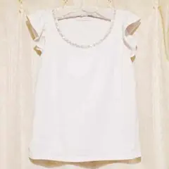 袖フリルトップス♡