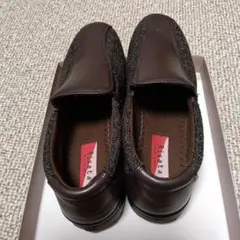 ricata ブラウン スリッポン