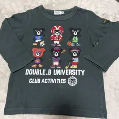 DOUBLE.B 長袖カットソー 100