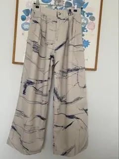 パラスパレス ダンガリータックパンツ 未使用 今季 - メルカリ