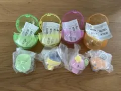 ガチャガチャたまごっち　カプセルフロッキーズ　セミコンプ