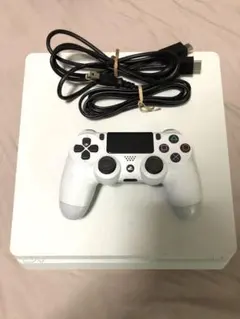 あーす様【稼働確認済み】プレイステーション4 PS4 500GBホワイ4点セット