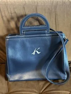 Kitamura キタムラ ネイビー2way ショルダーバッグ⚠️8/7処分のサムネイル