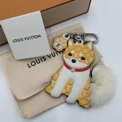 LOUIS VUITTON チャーム 柴犬 キーホルダー ポルトクレのサムネイル