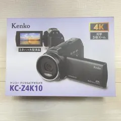 Kenko KC-Z4K10 デジタルビデオカメラ＋予備充電池1個付き＋三脚付きのサムネイル