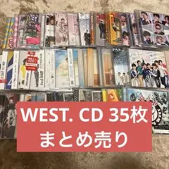 ジャニーズWEST WEST. CD アルバム 35枚 まとめ売り