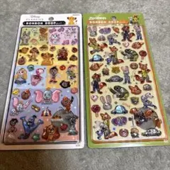 正規品　ディズニー　ボンボンドロップシール　ズートピア　クラシック