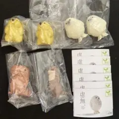 カプセルトイ　虚無。伍　ガチャガチャ　仔アザラシ　マーモット　カワウソ　他