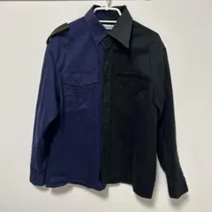 Gosha Rubchinskiy バイカラー 長袖シャツ
