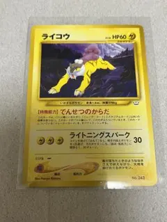 ライコウ_プレミアムファイル3 PROMO 第2世代（☆neo・☆VS・☆web