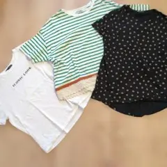 ザラ 3枚 半袖Tシャツ セット