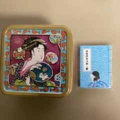 【豆本型ふせん：ブルー】お江戸ネコ缶 青山デカーボのサムネイル