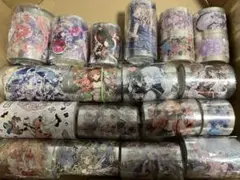 マスキングテープ まとめ売り 人物マステ 海外マステ 巻き売り